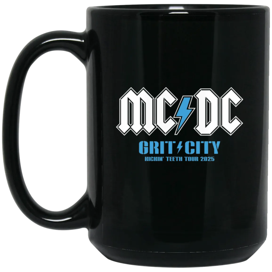MCDC Kickin Teeth Tour 2025 (front) 15oz Black Mug