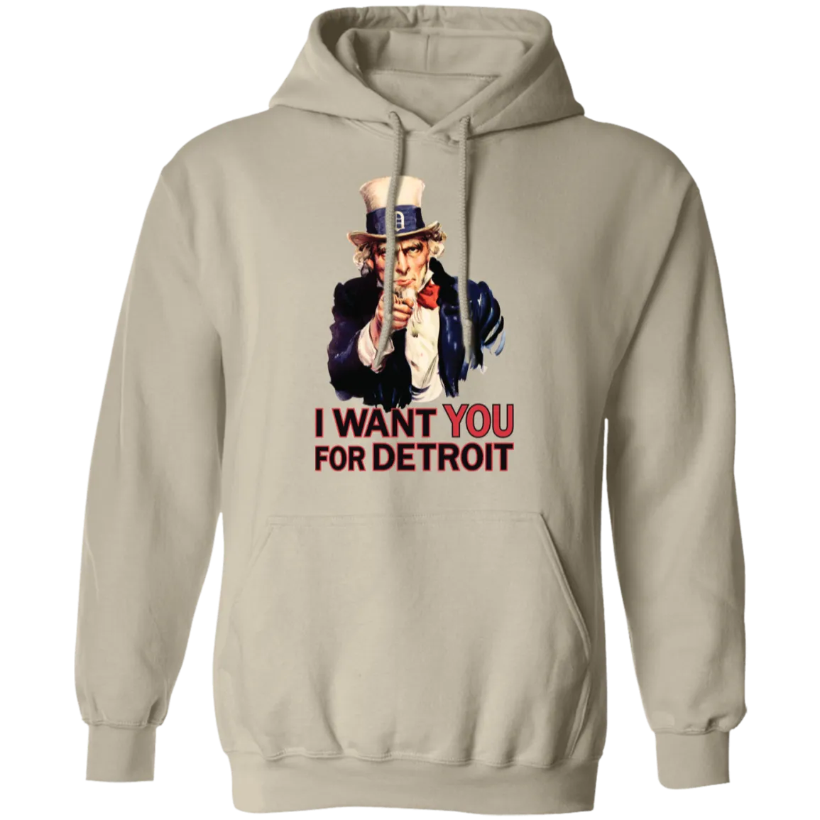 I Want You For Detroit Classic Unisex Hoodie