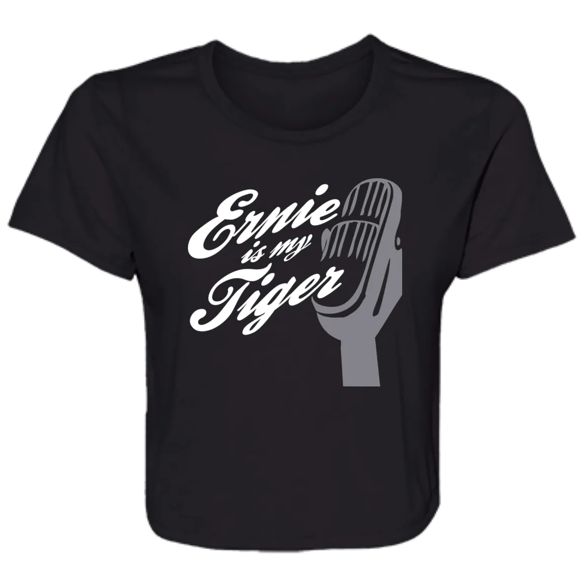 Ernie Is My Tiger Flowy Cropped Tee