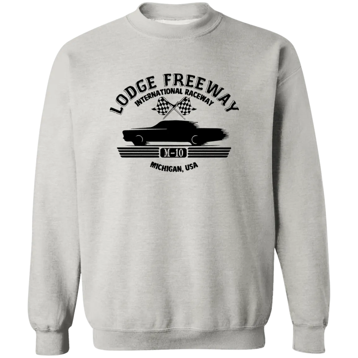 Lodge Freeway International Raceway Classic Crewneck Sweatshirt
