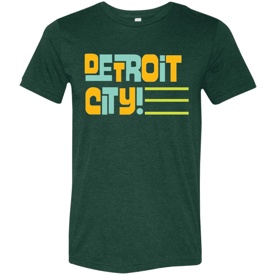 Classic DWD Detroit City Soft Unisex Triblend T-Shirt