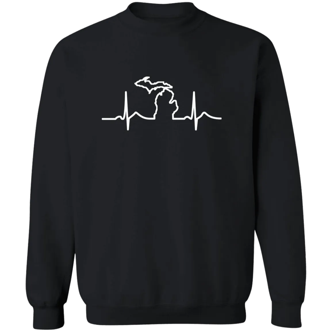 DWD Michigan Heartbeat Classic Crewneck Sweatshirt