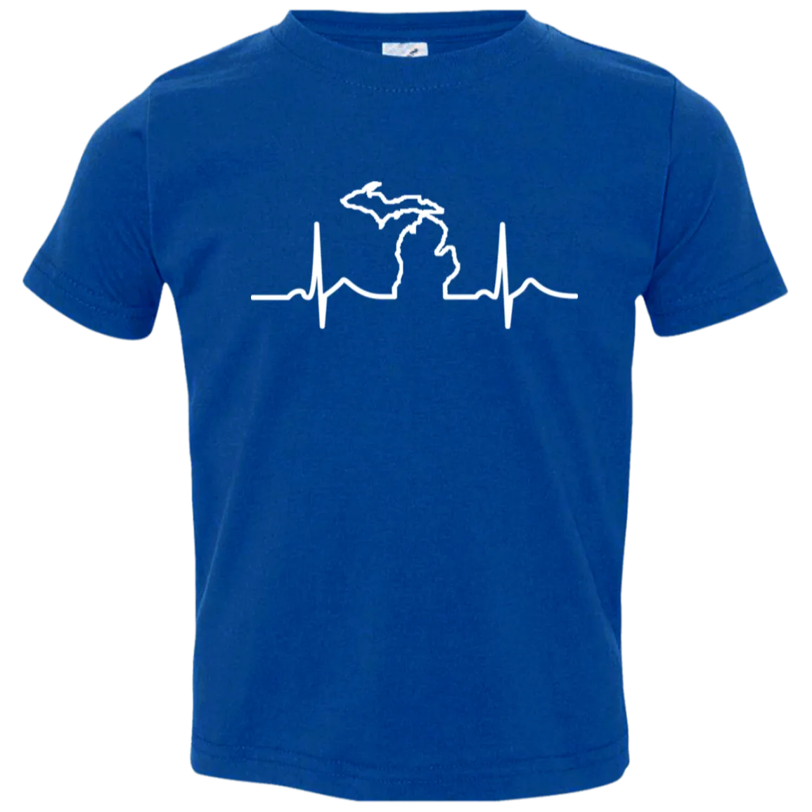 DWD Michigan Heartbeat Cute Toddler T-Shirt