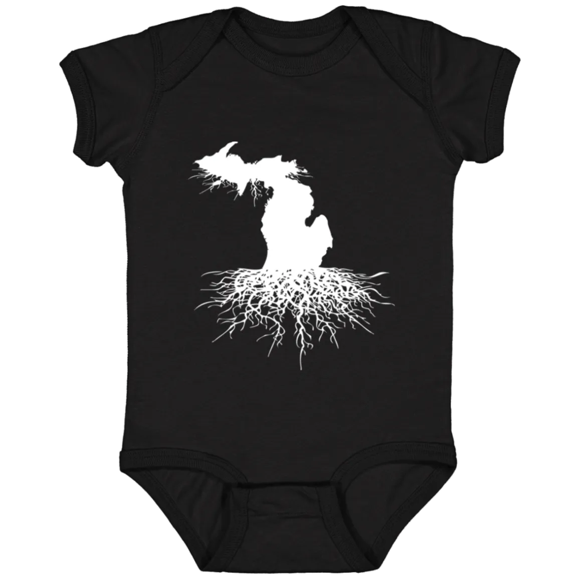 Original Michigan Roots Infant Baby Onsie Bodysuit