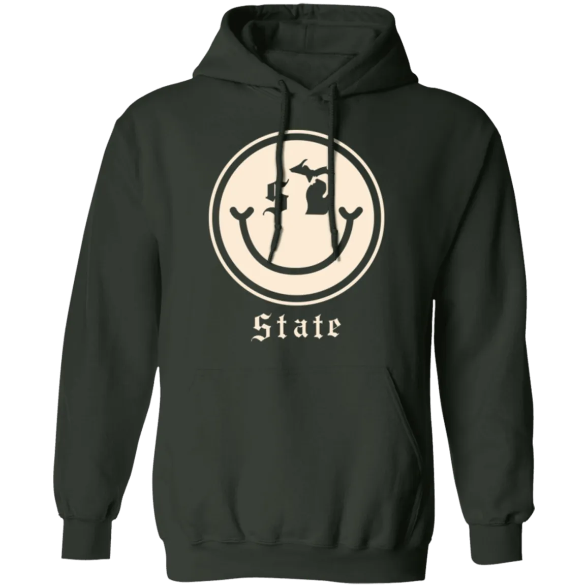 Small State Smile - Ivory Unisex Classic Hoodie
