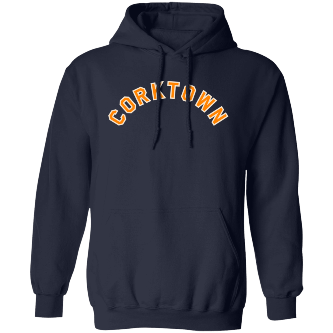 Corktown - Orange + Ivory Unisex Classic Hoodie