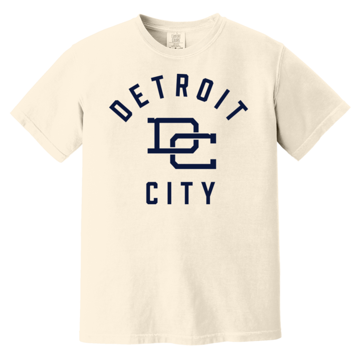 Detroit DC - Navy Vintage Wash T-Shirt