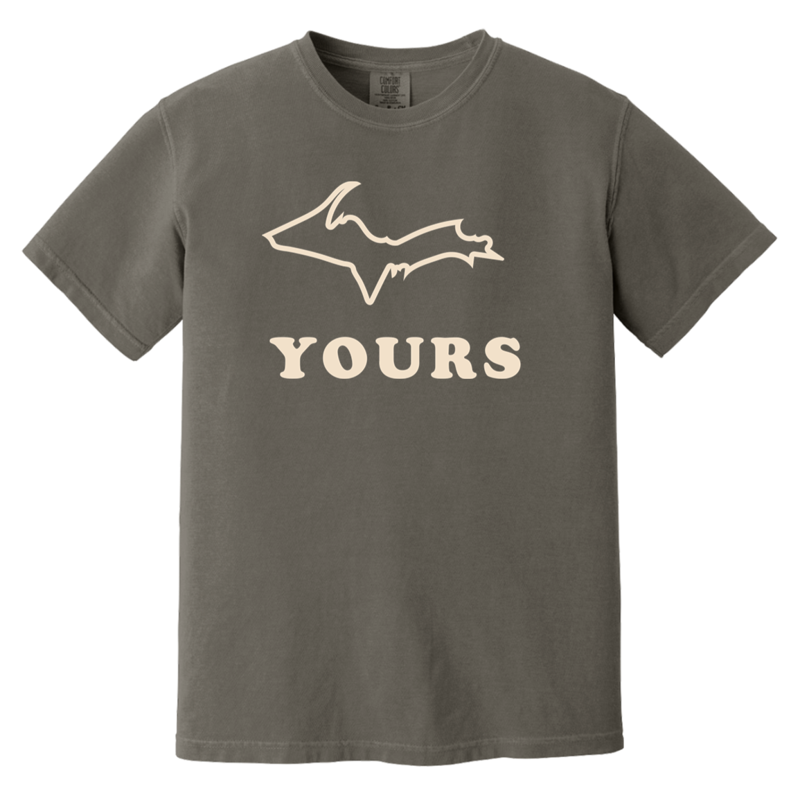UP Yours - Ivory Vintage Wash T-Shirt