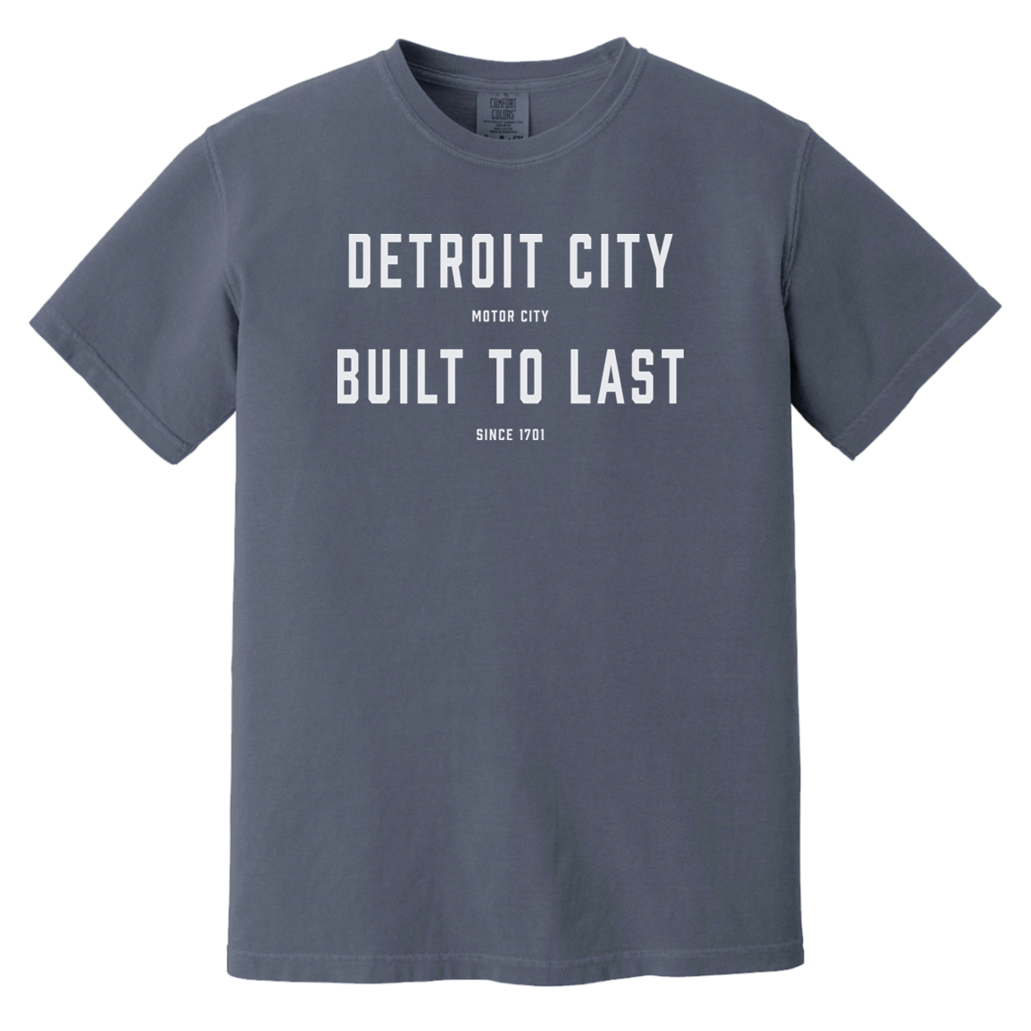 Built to Last - White Vintage Wash T-Shirt