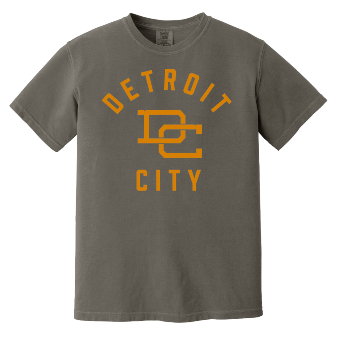 Detroit DC - Vintage Gold Vintage Wash T-Shirt