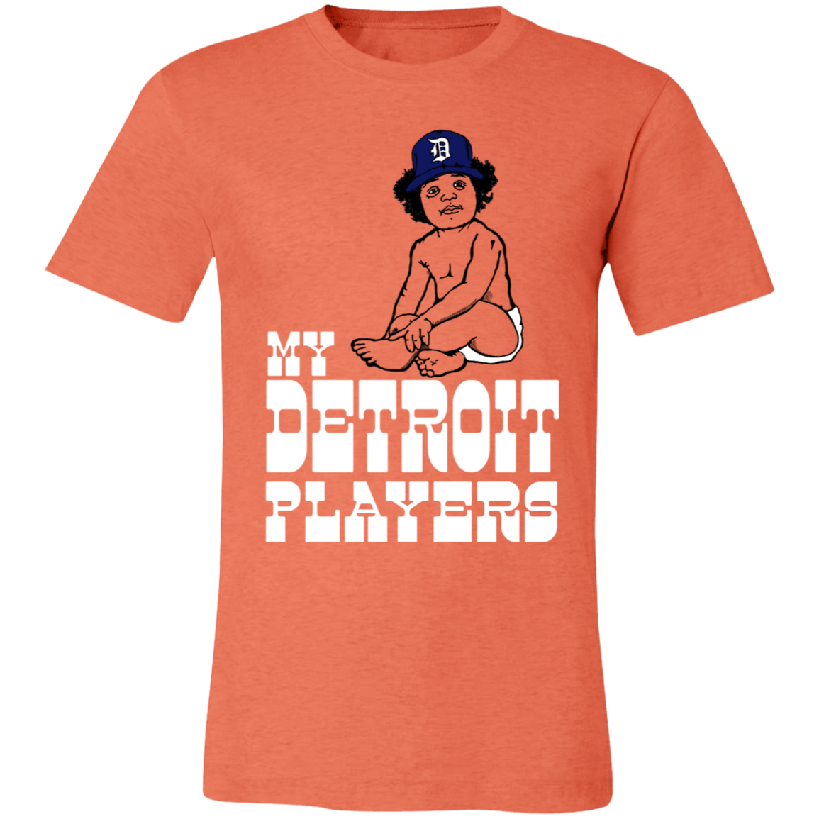 My Detroit Players - White Unisex Classic T-Shirt