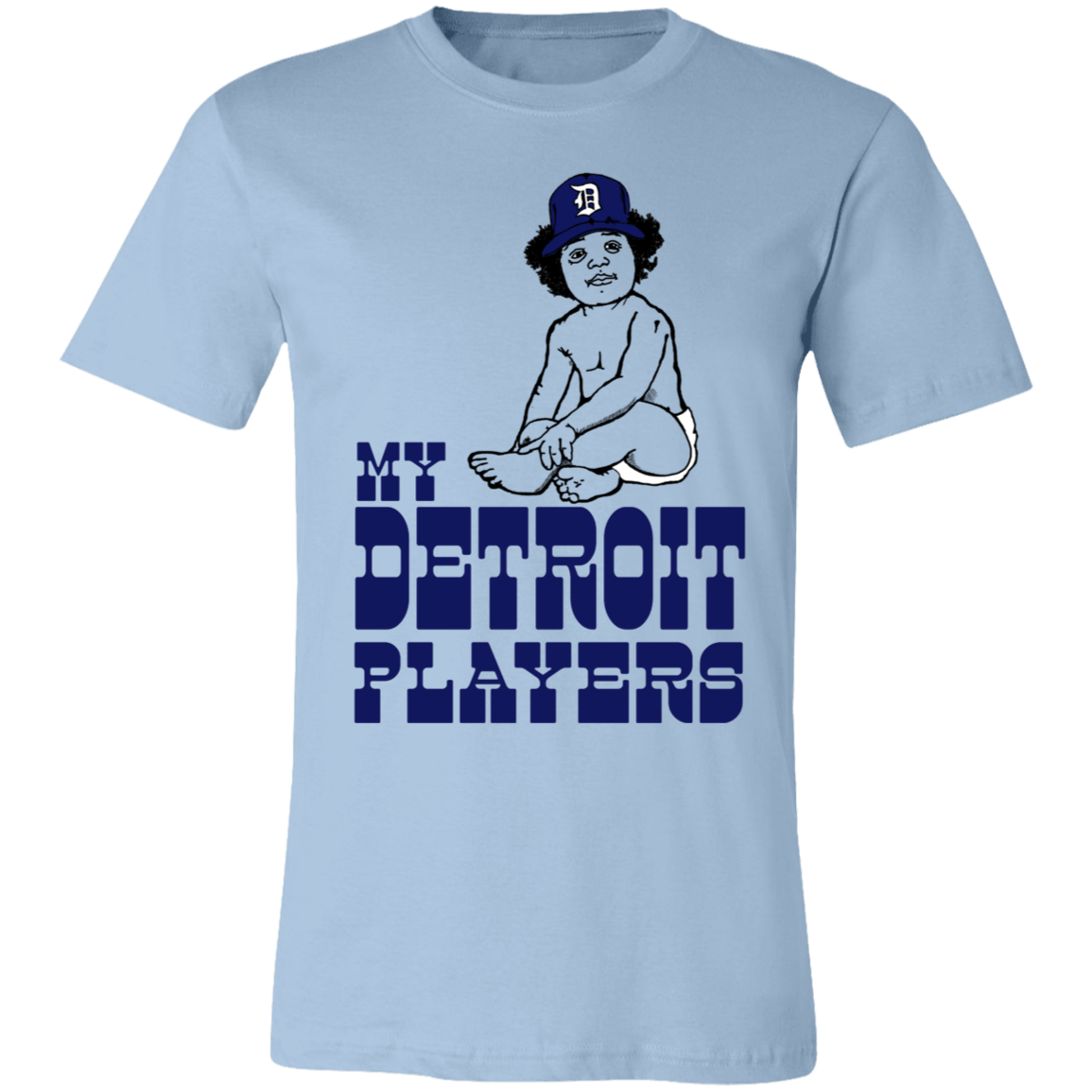 My Detroit Players - Blue Unisex Classic T-Shirt