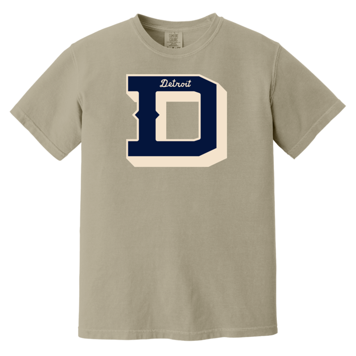 The D - Navy + Ivory Vintage Washed T-Shirt