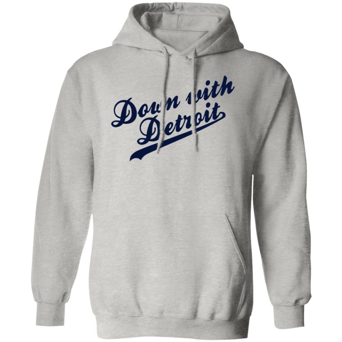DWD Script - Navy Unisex Classic Hoodie