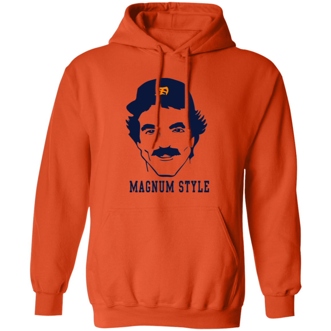 Magnum Style - Navy Unisex Classic Hoodie