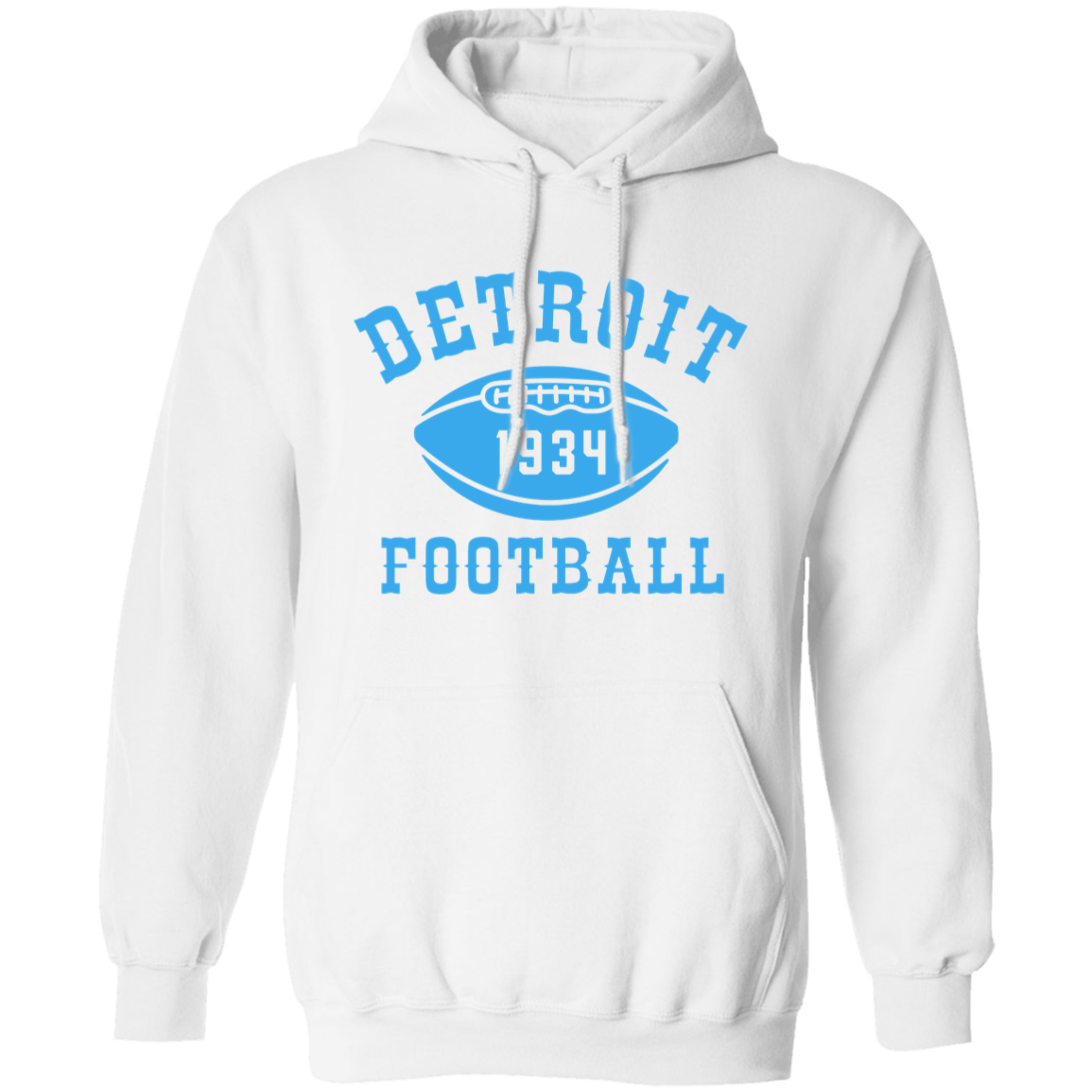 Detroit Football Club - Light Blue Classic Unisex Hoodie
