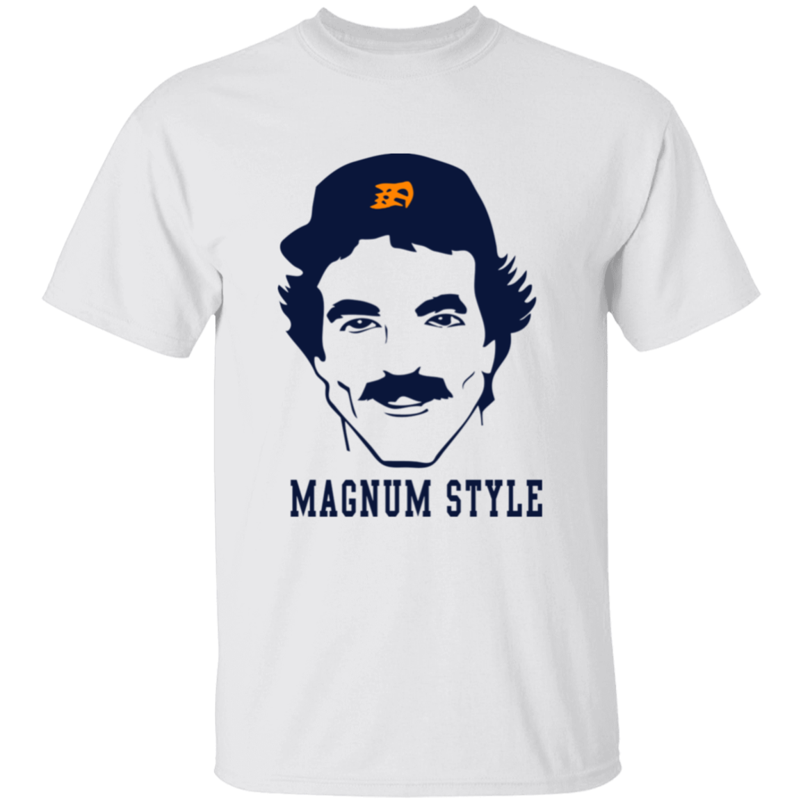 Magnum Style - Navy Kids Unisex Classic T-Shirt