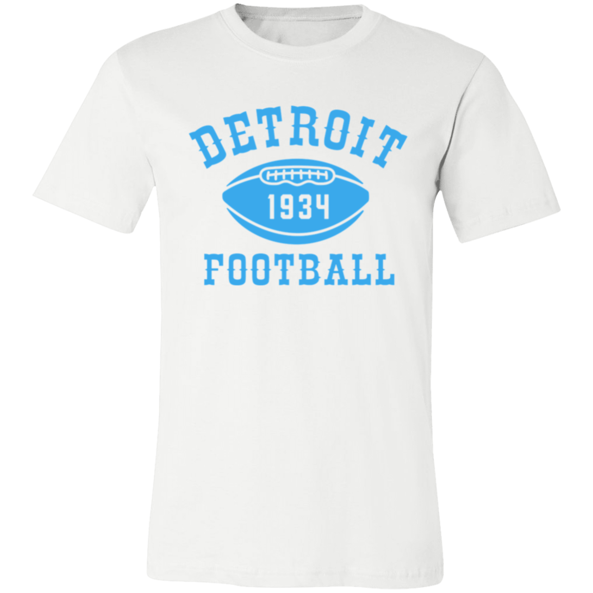 Detroit Football Club - Light Blue Unisex Classic T-Shirt