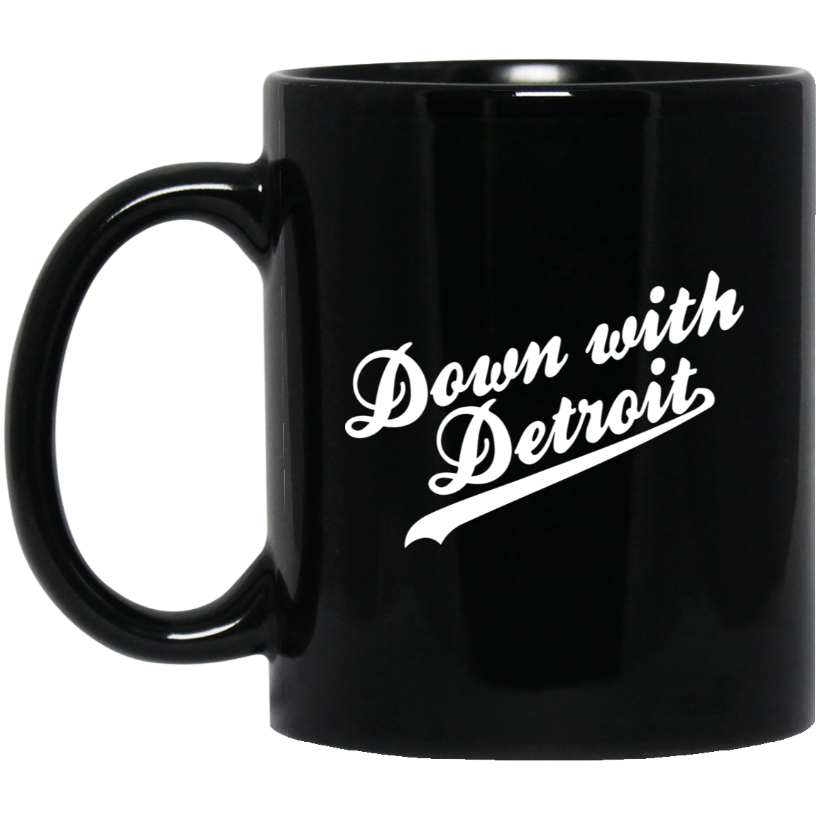 DWD Script - White Black Mug