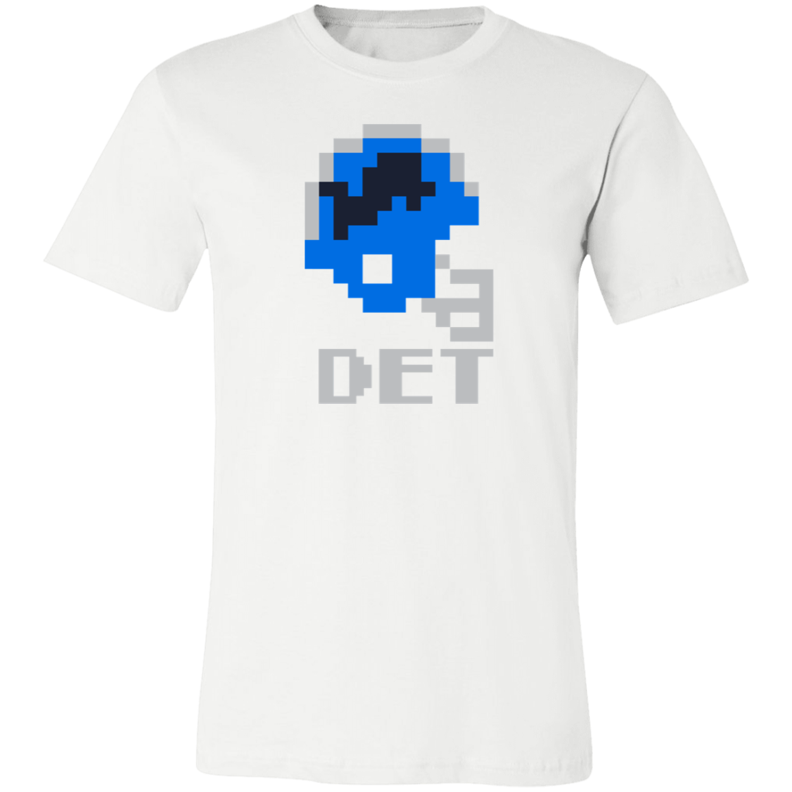 Detroit Football 8bit - Honolulu Unisex Classic T-Shirt