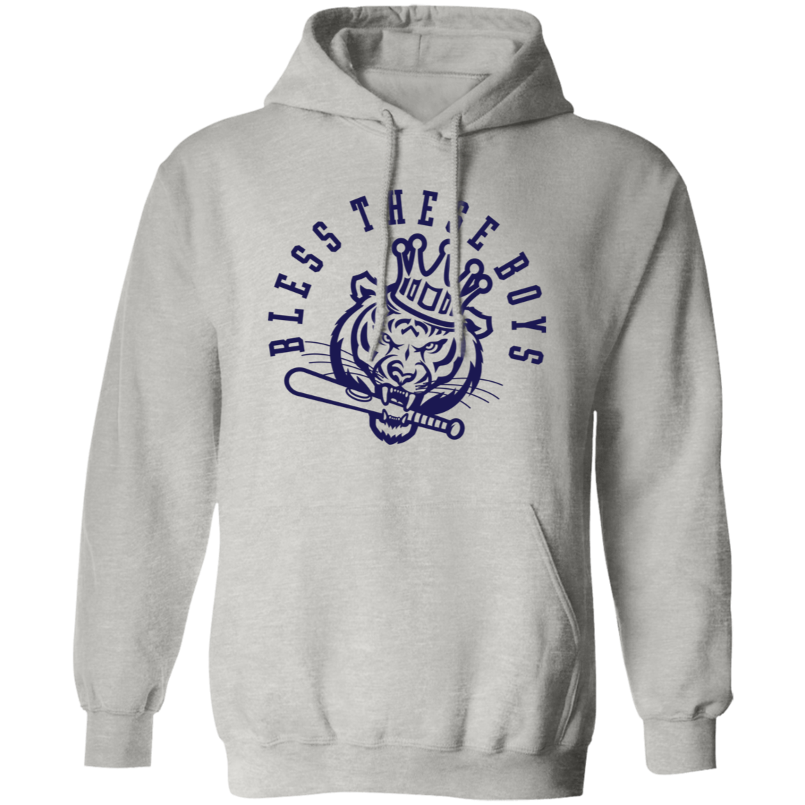Bless These Boys - Navy Unisex Pullover Hoodie