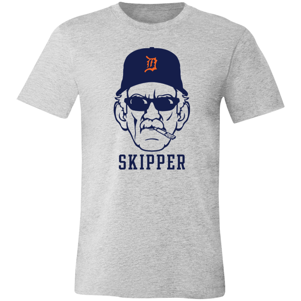 Skipper - Navy - Orange Unisex Classic T-Shirt
