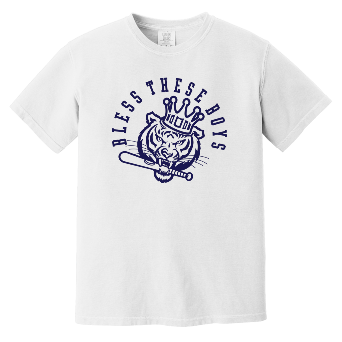 Bless These Boys - Navy Vintage Washed T-Shirt