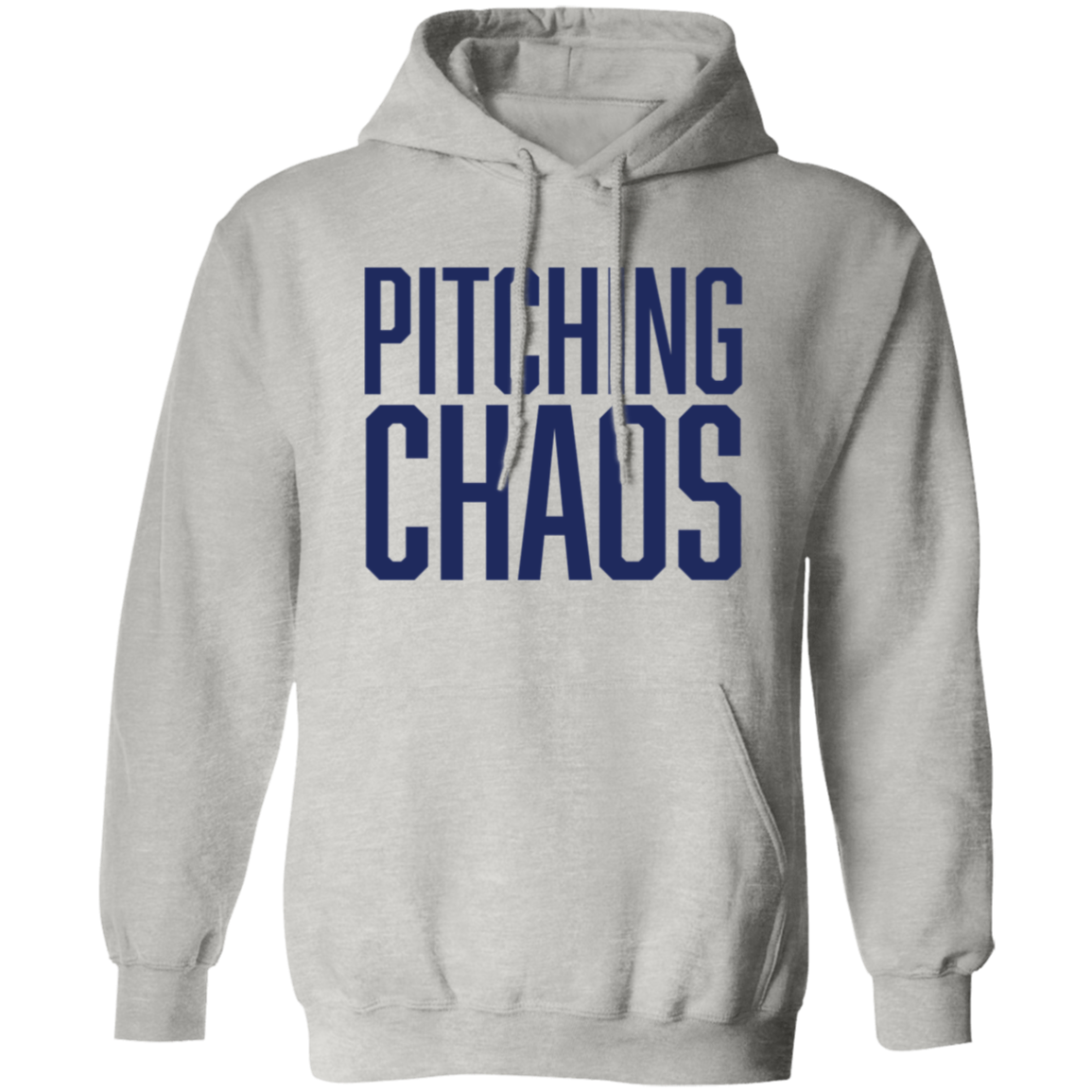 Pitching Chaos Navy Unisex Pullover Hoodie