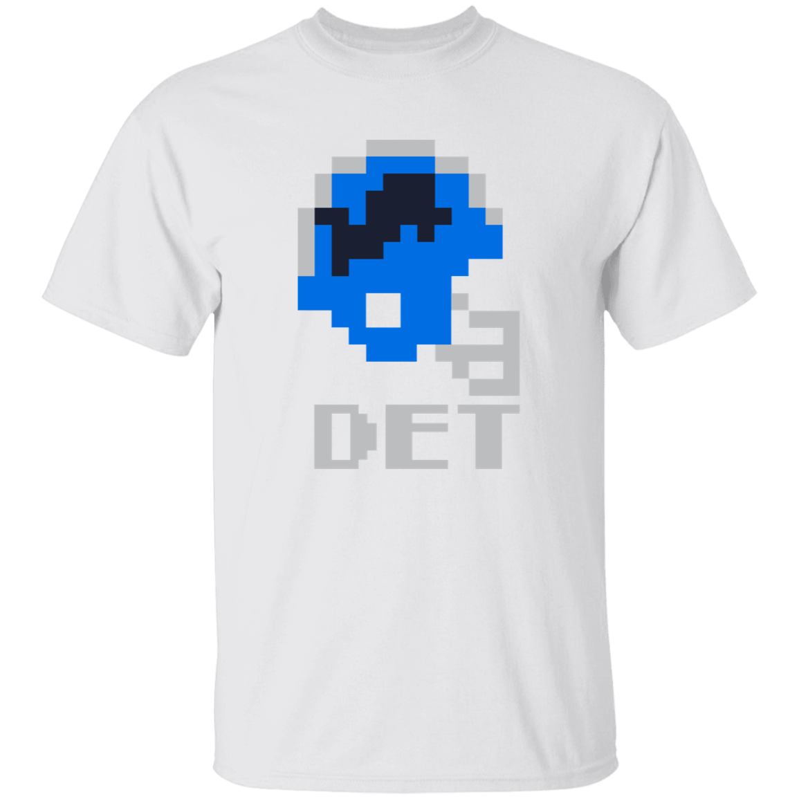 Detroit Football 8bit - Honolulu Kids Unisex Classic T-Shirt