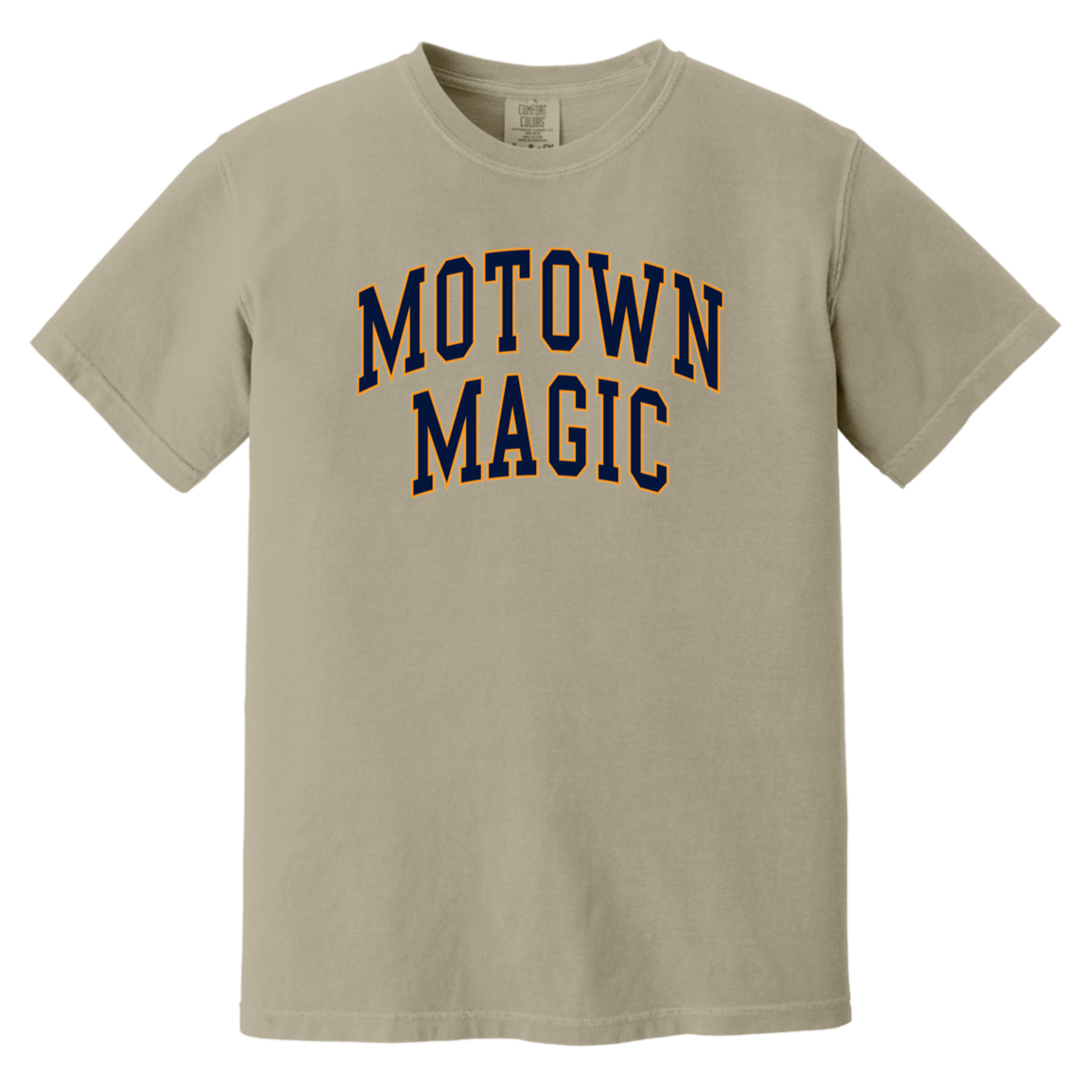 Motown Magic - Navy Orange Vintage Washed T-Shirt