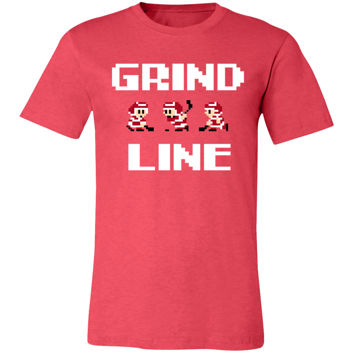 8bit Grind Line - White Unisex Classic T-Shirt