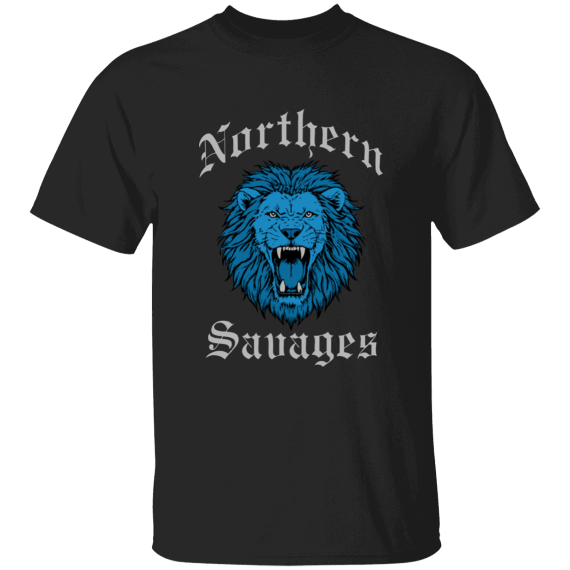 Northern Savages - Honolulu Blue + Silver Kids Unisex Classic T-Shirt