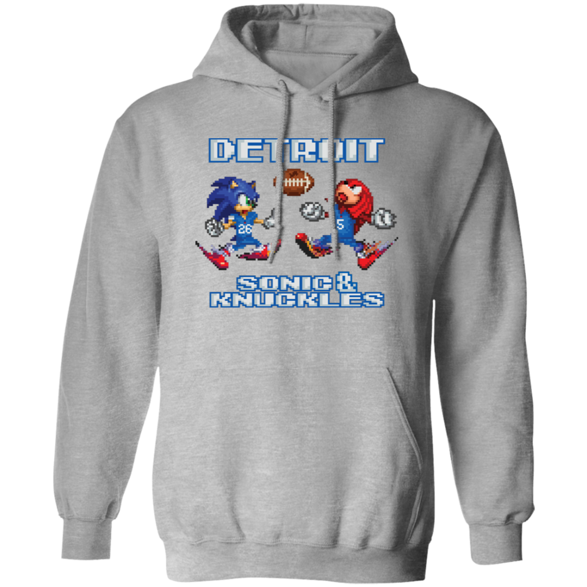 Sonic and Knuckles - Football Classic Unisex Hoodie