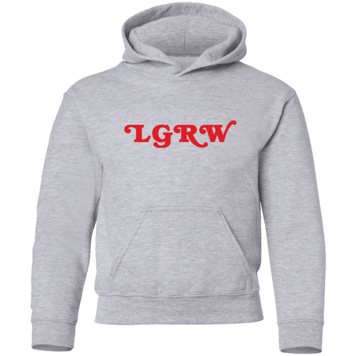 Detroit LGRW Chant - Red Kids Unisex Classic Hoodie