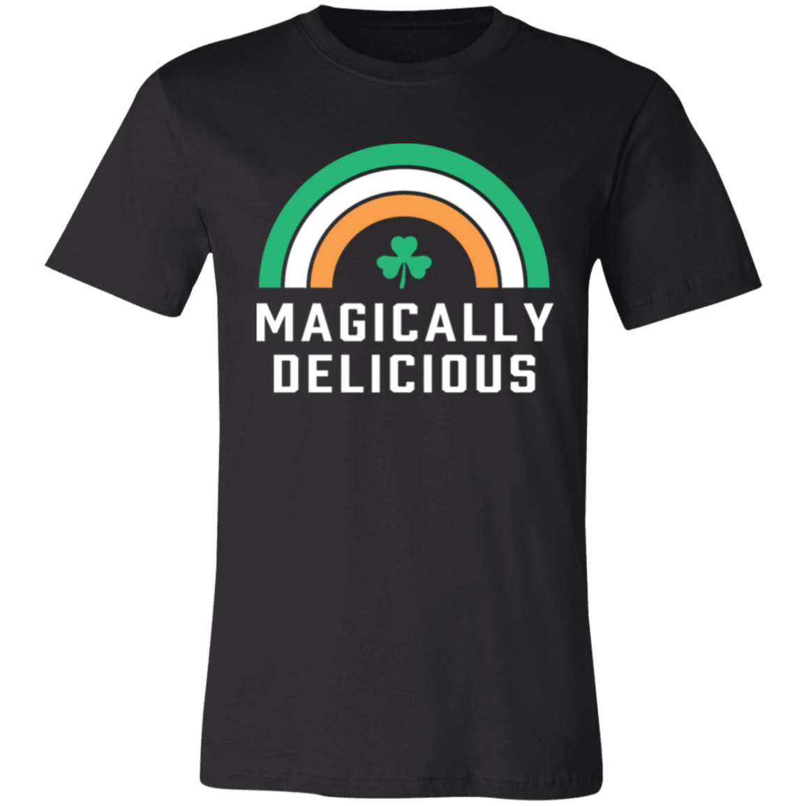 Magically Delicious - Green White Orange Unisex Classic T-Shirt