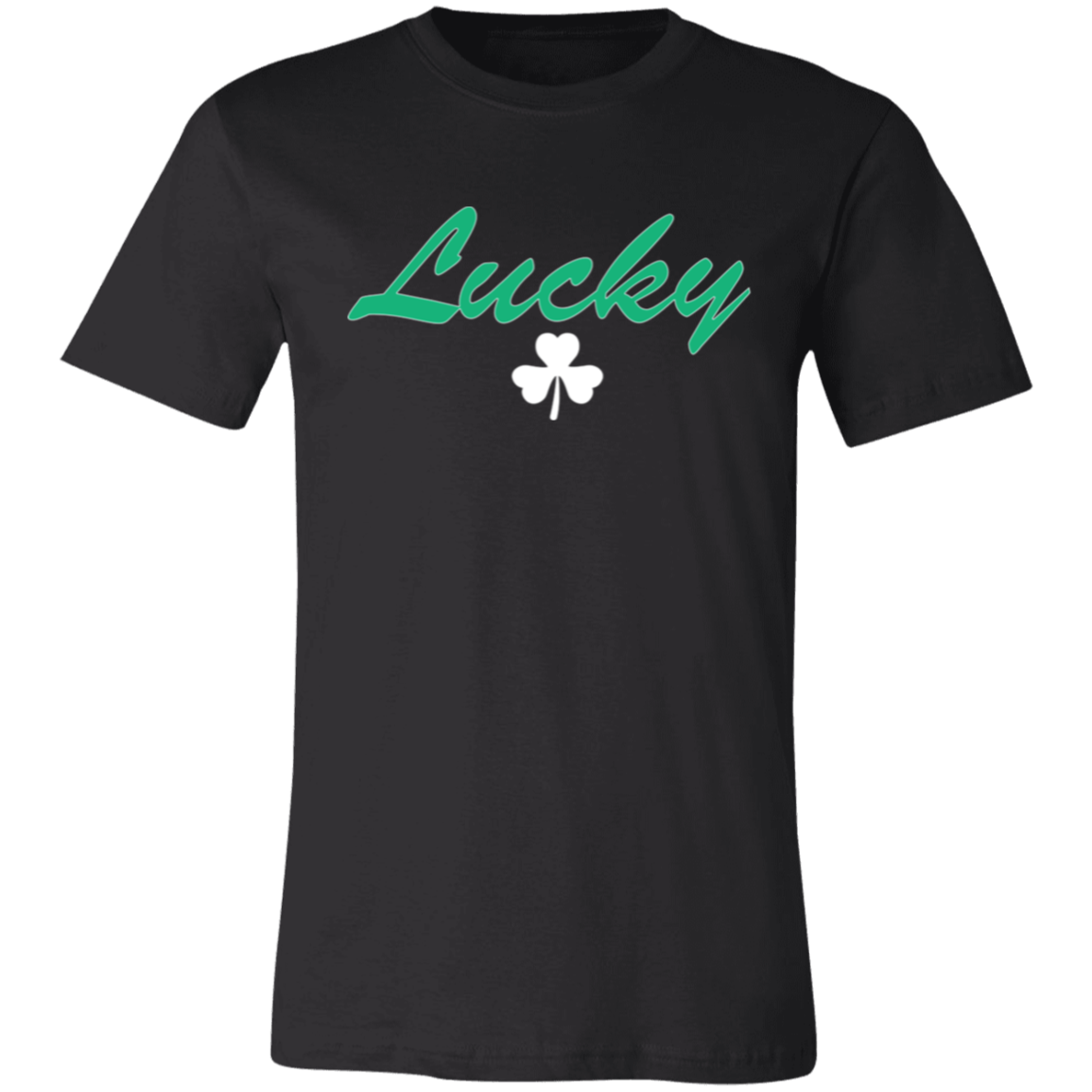 Luck Script - White Unisex Classic T-Shirt