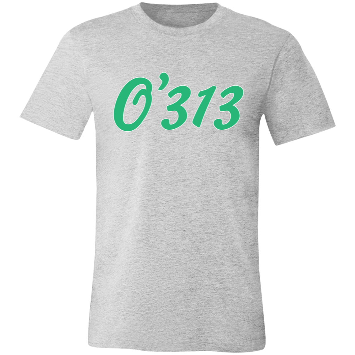 O'313 - Green White Unisex Classic T-Shirt