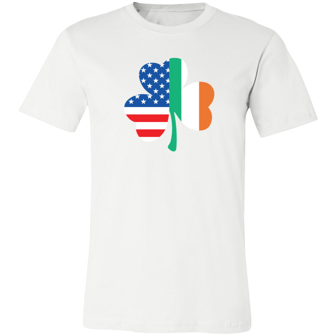Irish American Flag Shamrock Unisex Classic T-Shirt