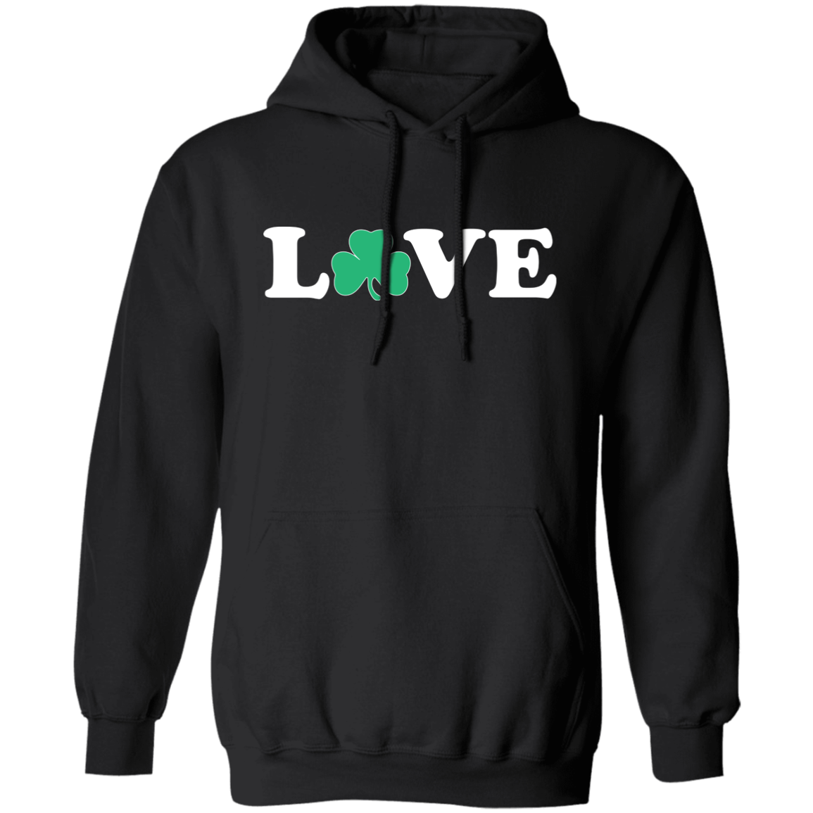 Love Shamrock - White Classic Unisex Hoodie