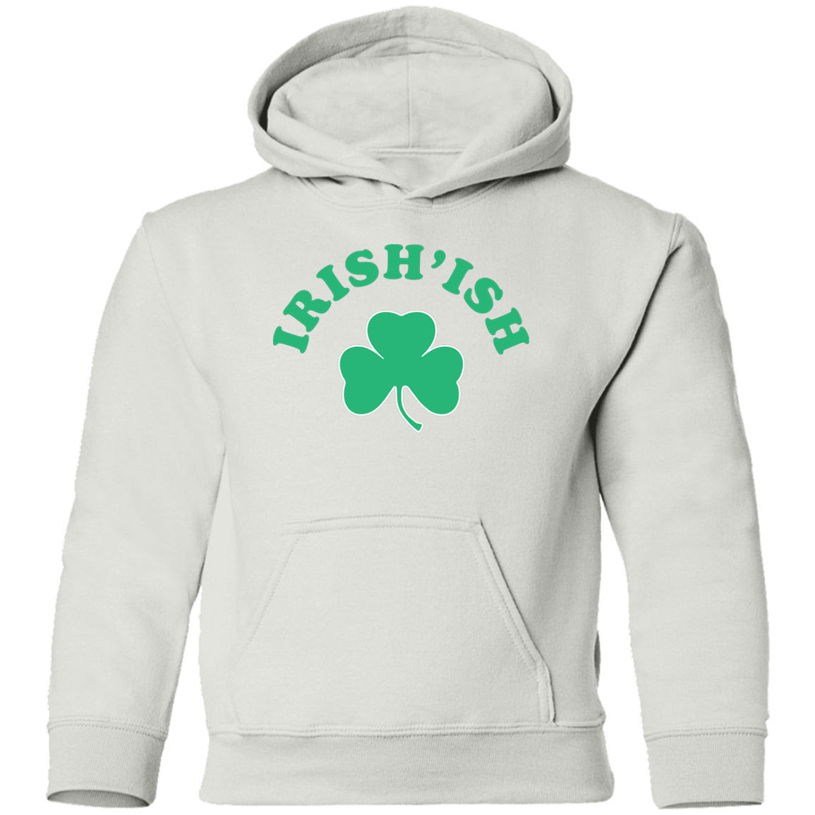 Irish-ish - Green Kids Unisex Classic Hoodie
