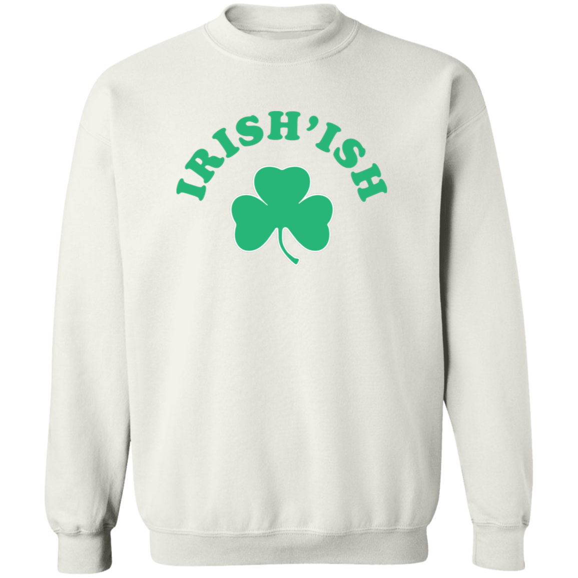 Irish-ish - Green Classic Crewneck Sweatshirt