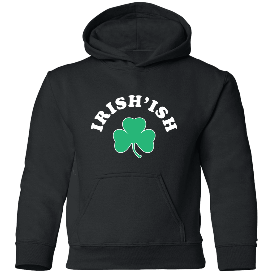 Irish-ish - White Kids Unisex Classic Hoodie