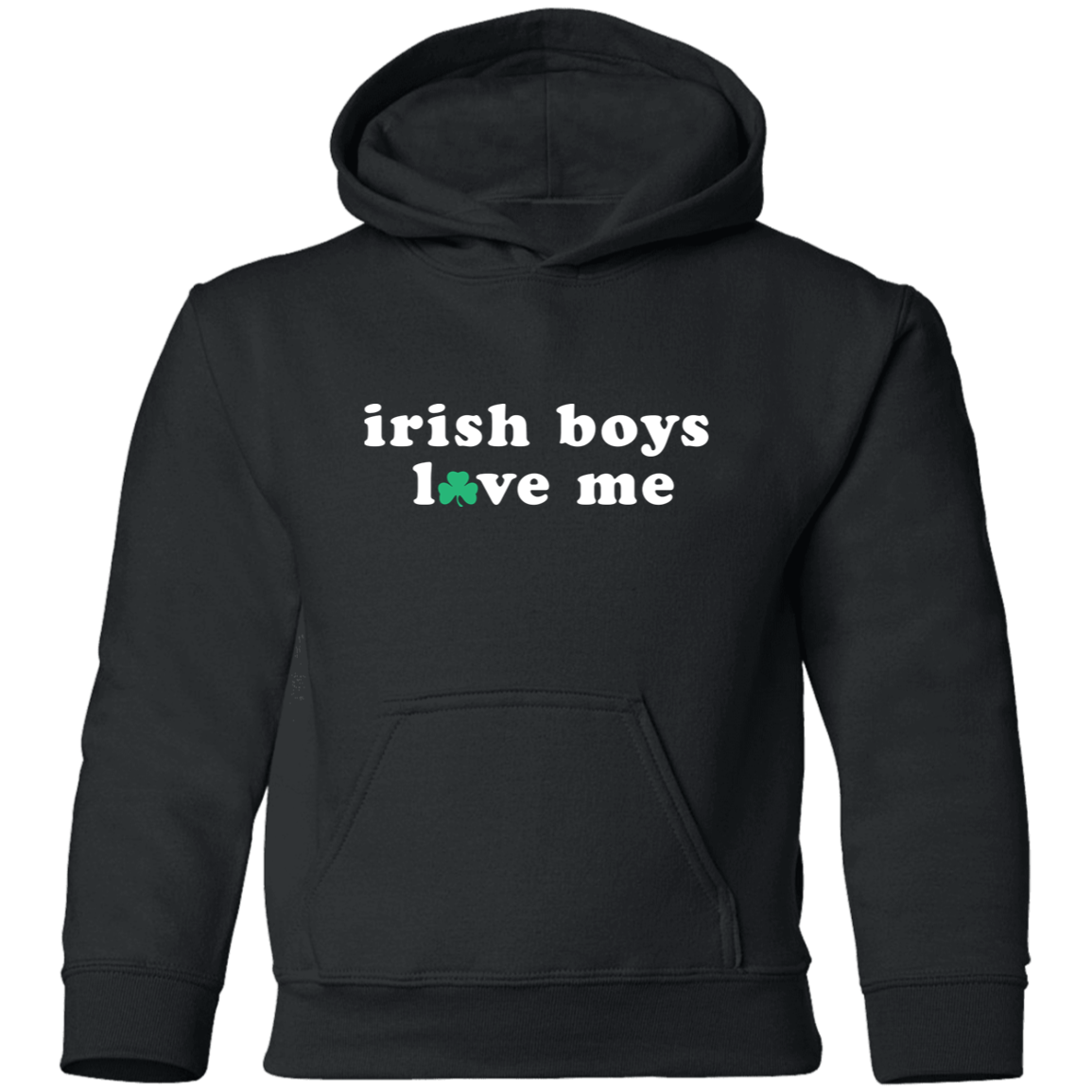 Irish Boys Love Me - White Kids Unisex Classic Hoodie