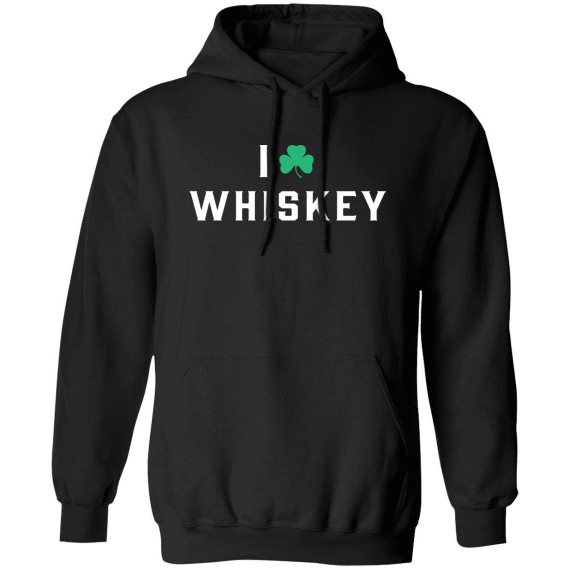 I Love Whiskey - White Classic Unisex Hoodie