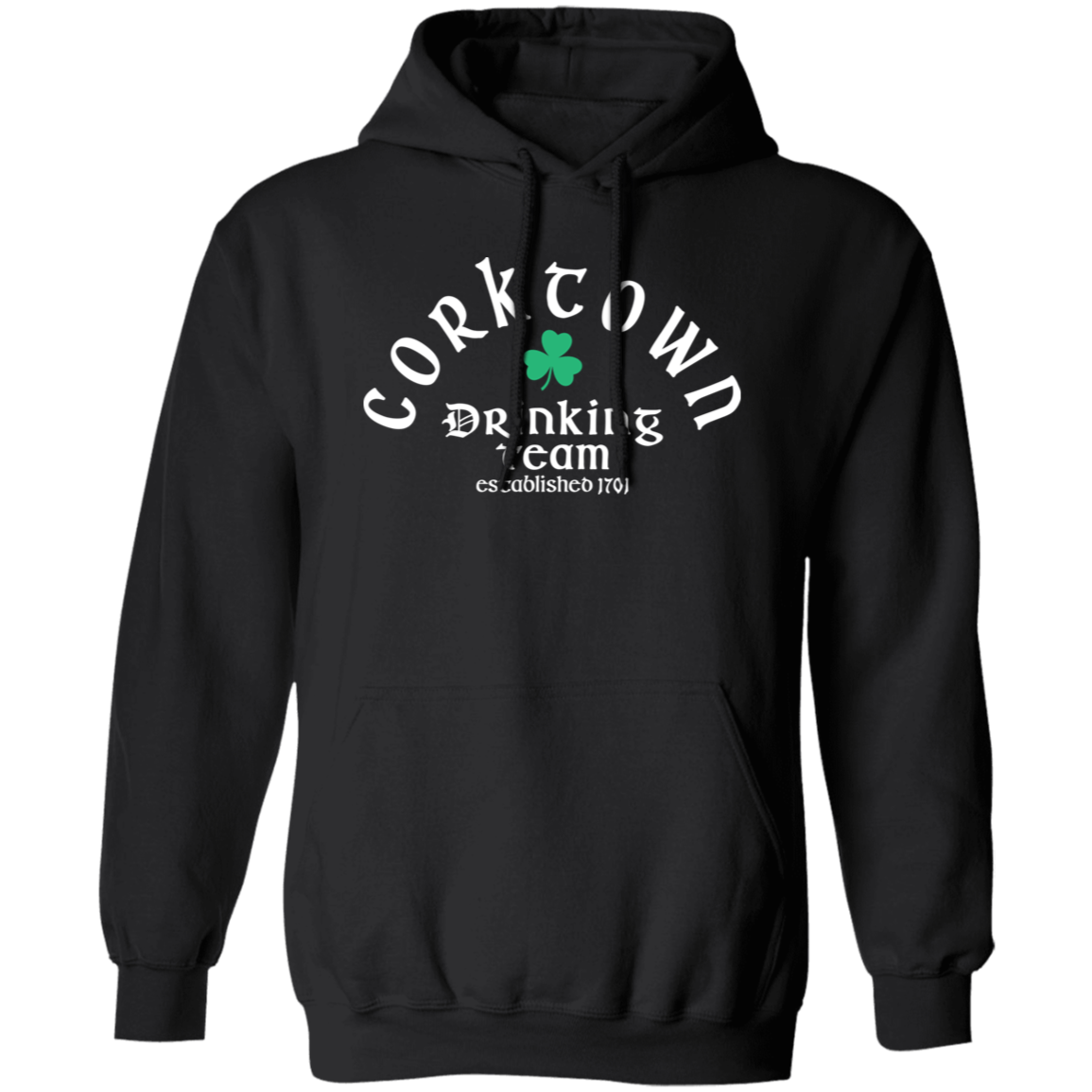 Corktown Drinking Team - White Classic Unisex Hoodie