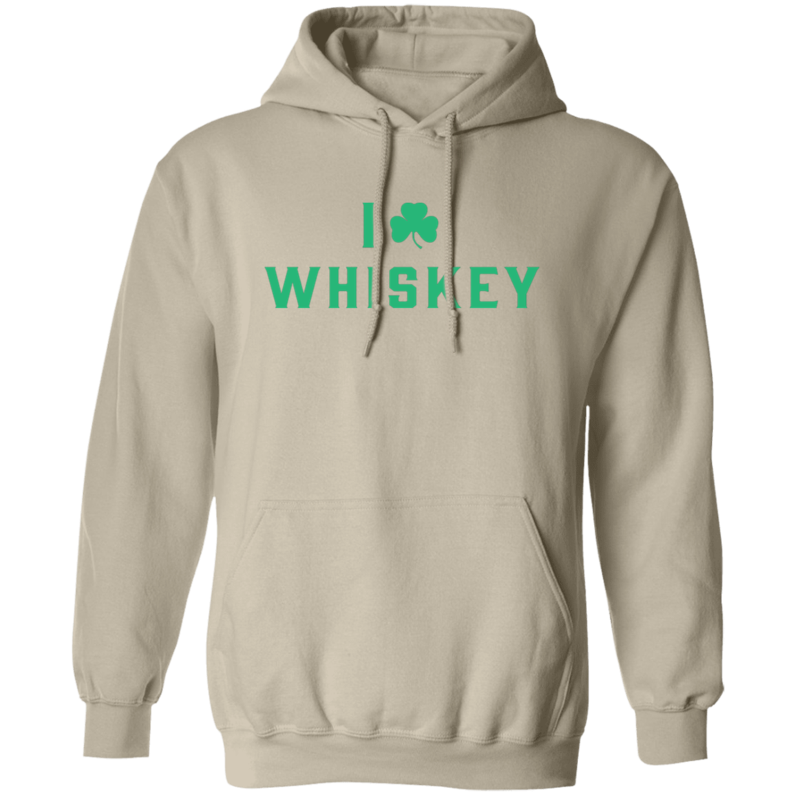 I Love Whiskey - Green Classic Unisex Hoodie