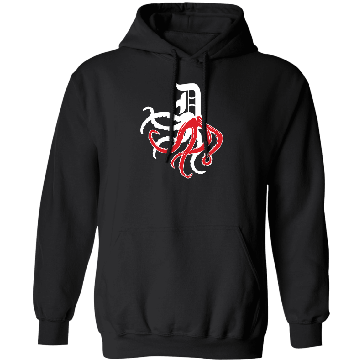 D Octopus - White Classic Unisex Hoodie
