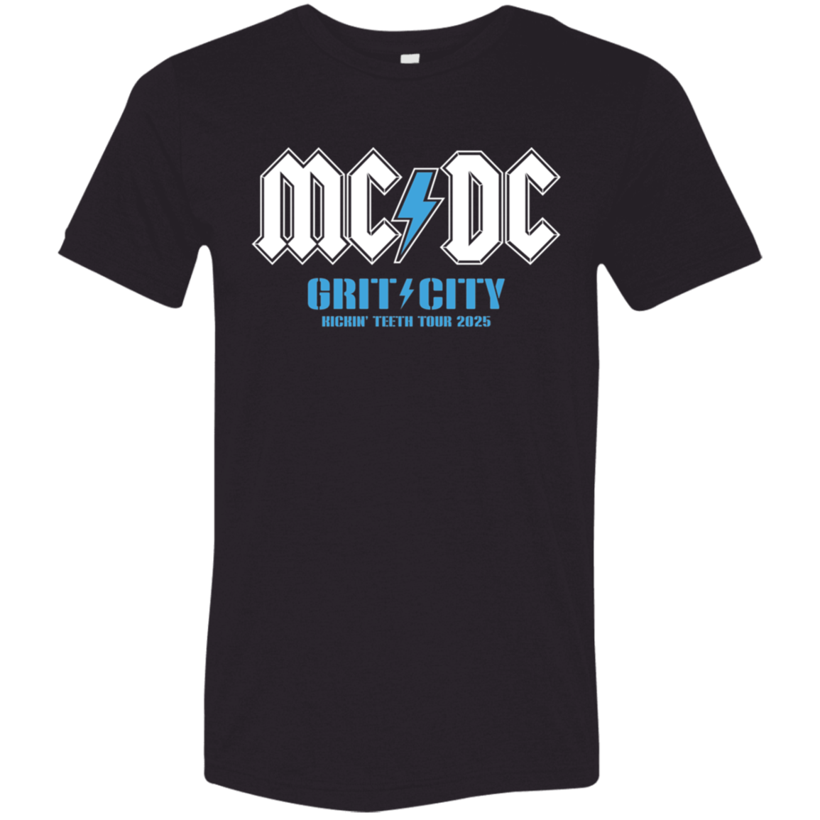 MCDC Kickin Teeth Tour 2025 (front) Soft Unisex Triblend T-Shirt