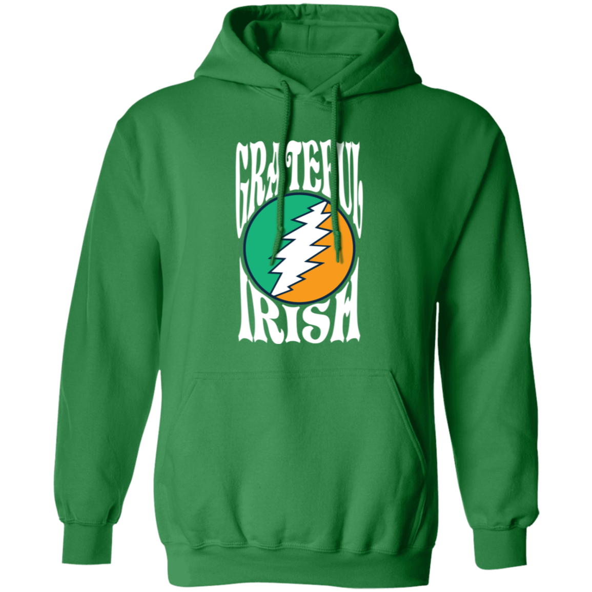 Grateful Irish - White Classic Unisex Hoodie