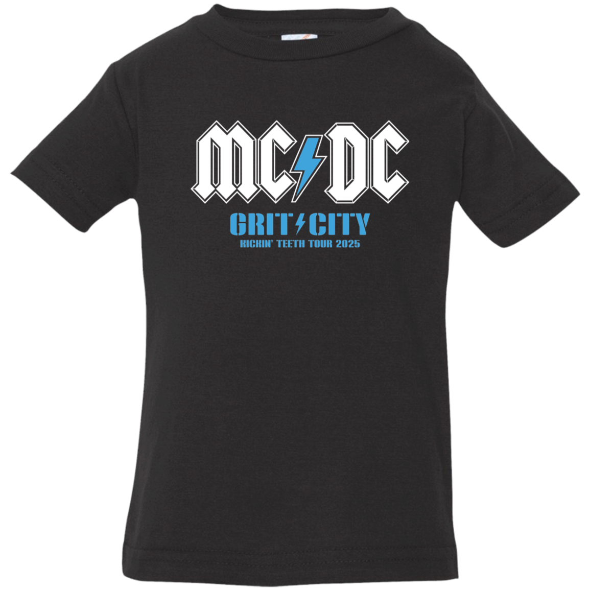 MCDC Kickin Teeth Tour 2025 (front) Infant T-Shirt